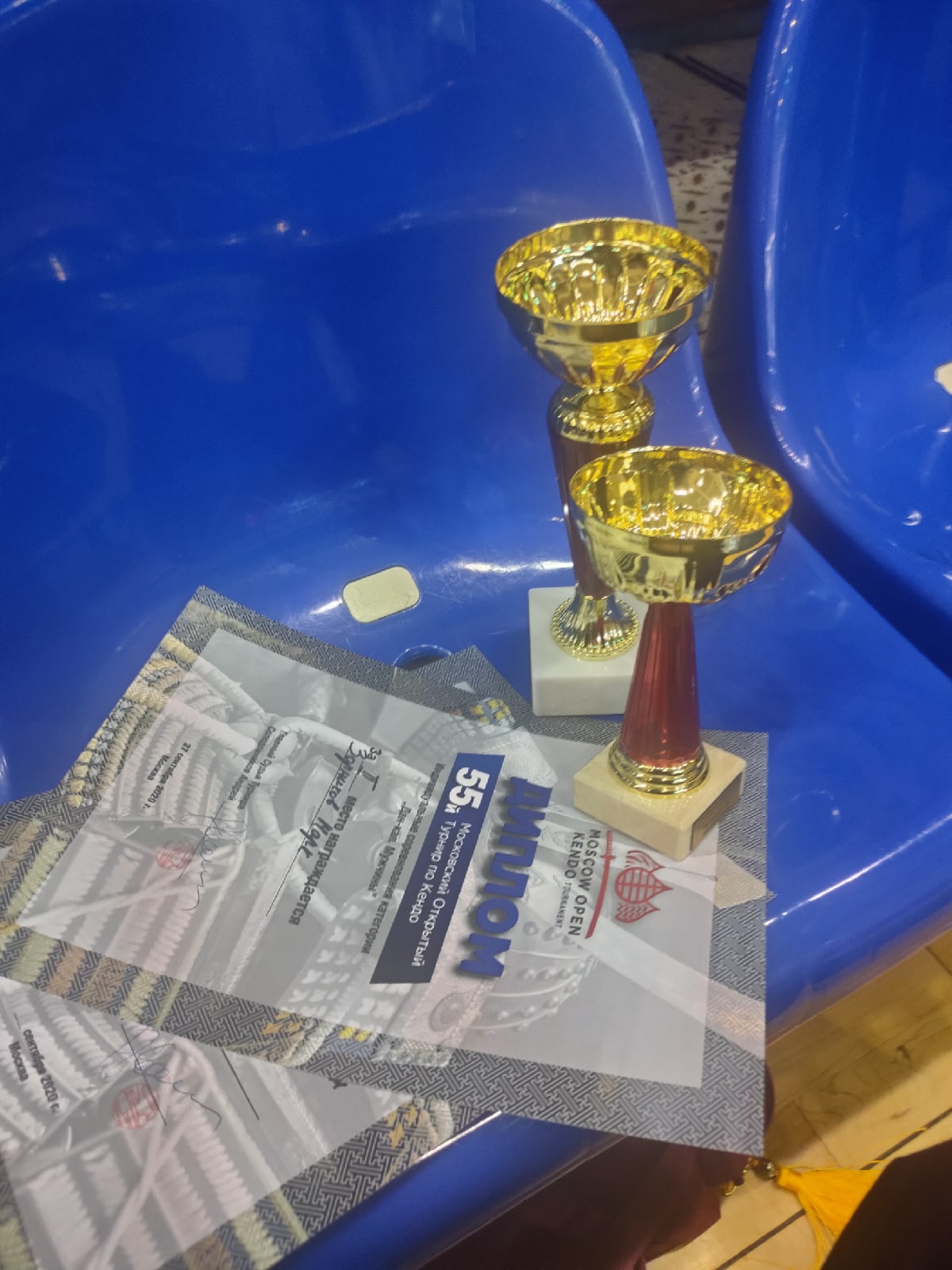 2 место на 55 Московском отрытом турнире по кендо!